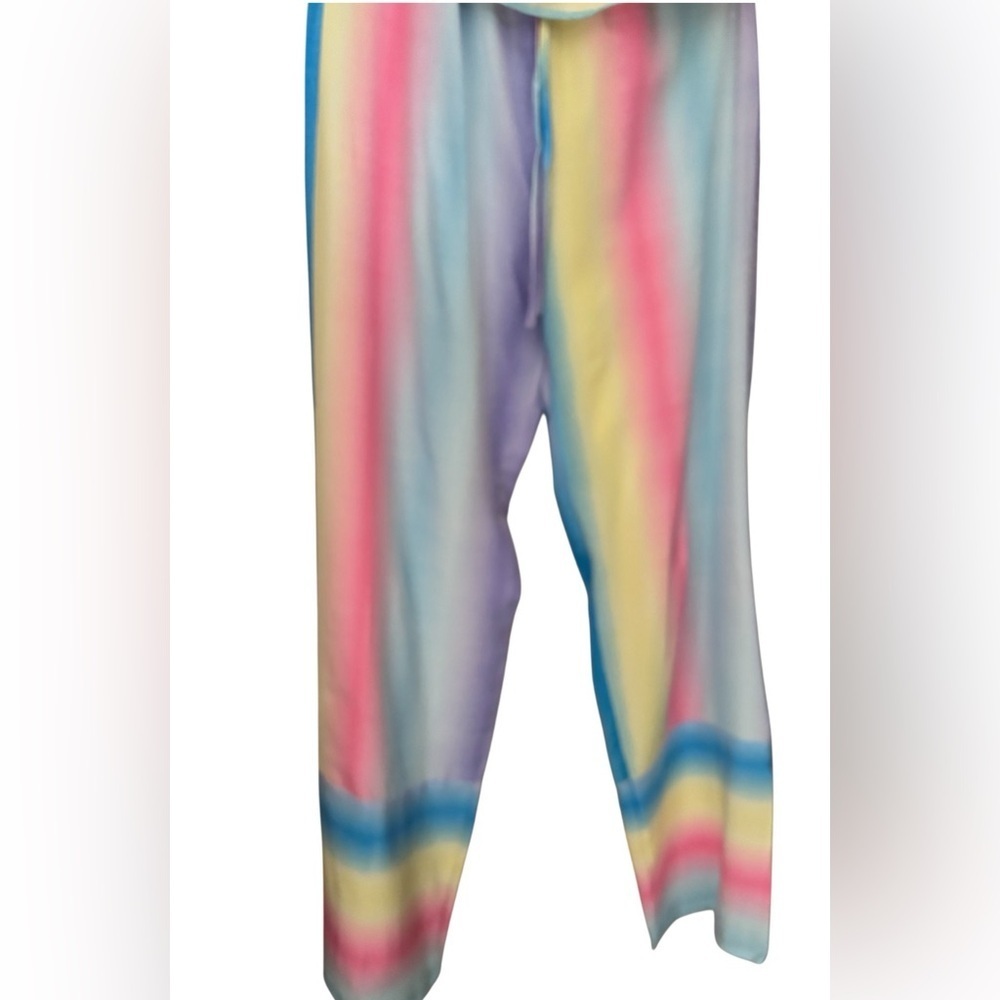 Multicolor Striped Women's Jumpsuit - Picture 4 of 4